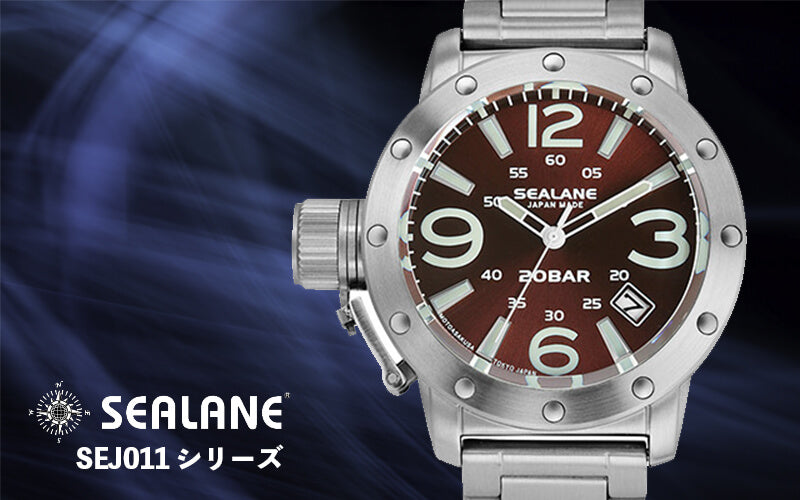 SEALANE(シーレーン) MADE IN JAPAN(日本製)/クォーツ 腕時計/SEJ011