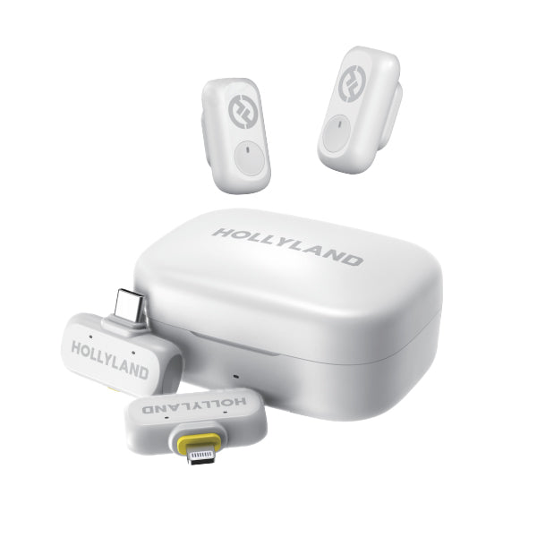 創業祭2026】Hollyland ワイヤレスマイク LARK A1 コンボ(アイボリー