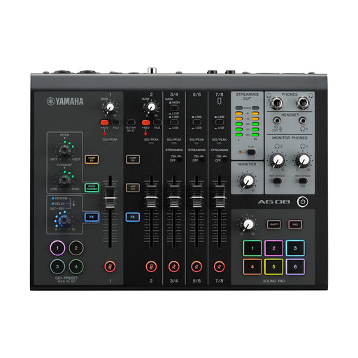 YAMAHA AG03MK2 B 3チャンネルライブストリーミングミキサー(ブラック