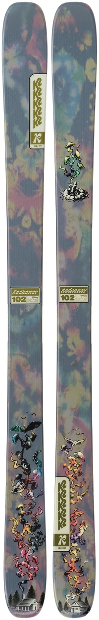 K2 Reckoner 102 Men's Skis - Powder7