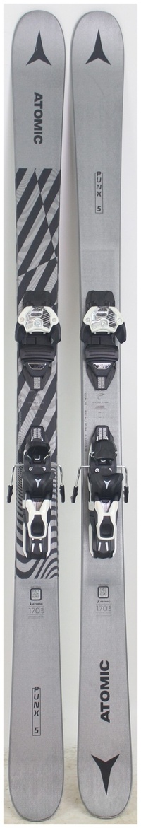 2021 Atomic Punx 5 170cm Used Demo Skis w Bindings - Powder7