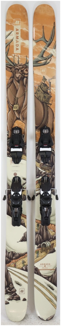2023 Armada ARV 116 JJ 185cm Used Demo Skis w Bindings - Powder7
