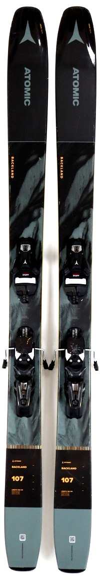 2023 Atomic Backland 107 182cm Used Demo Skis w Bindings - Powder7