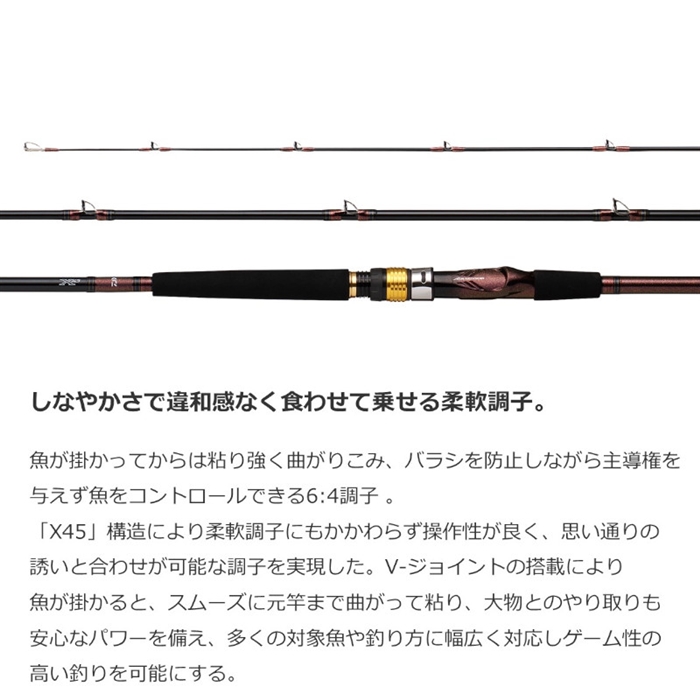 Daiwa ANALYSTAR 64 船竿 50-235 Daiwa ANALYSTAR 64 船竿 50-235