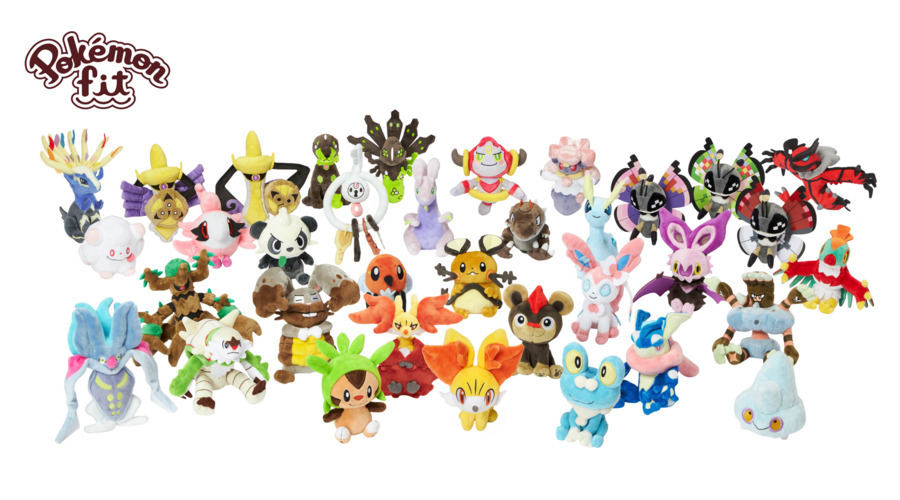 Pokémon fit」シリーズに、カロス地方のポケモンが新登場