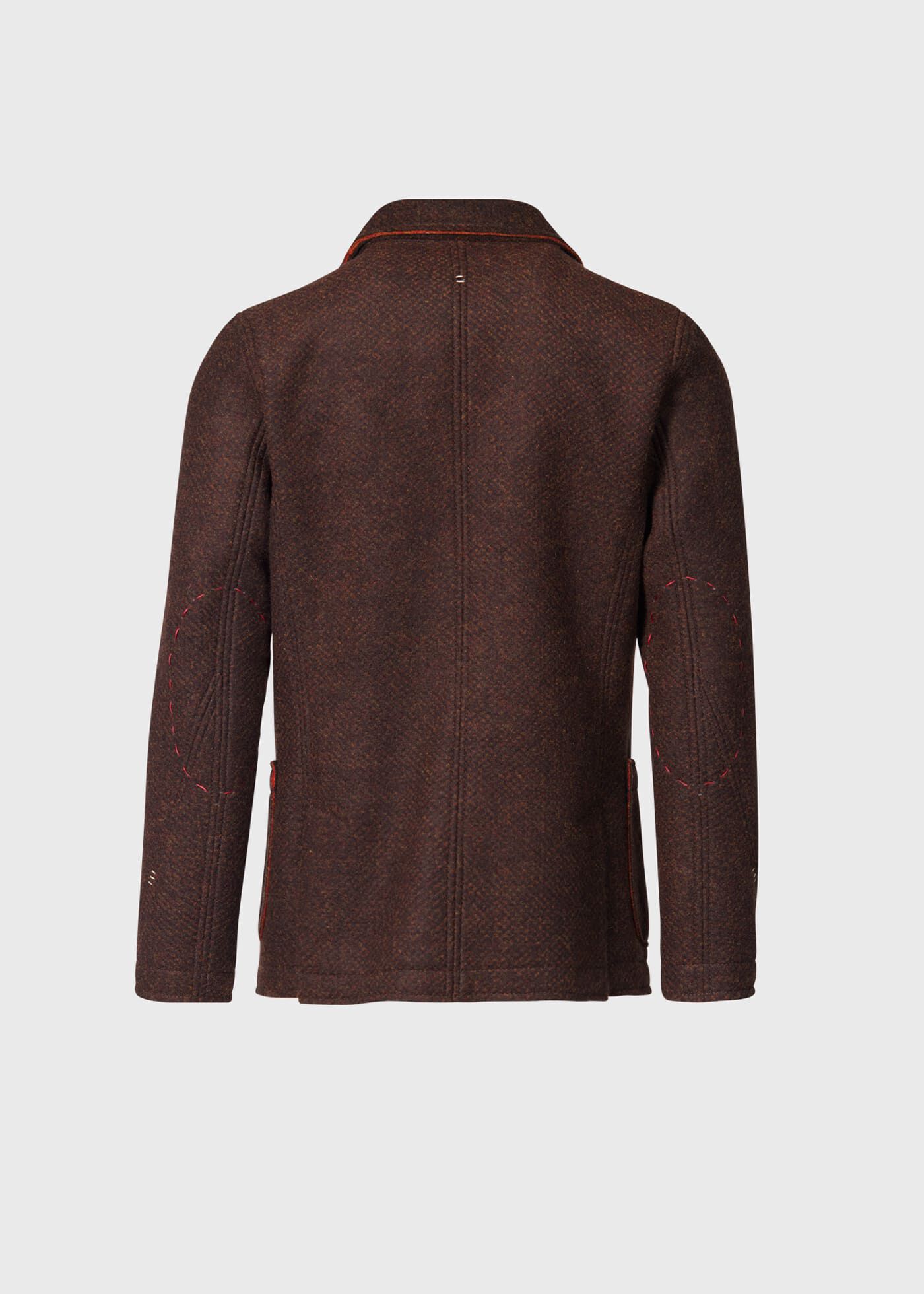 Wool Raw Edge Jacket