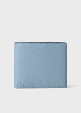 クロップドロゴ 2つ折り財布（サックスブルー） ｜ポール・スミス