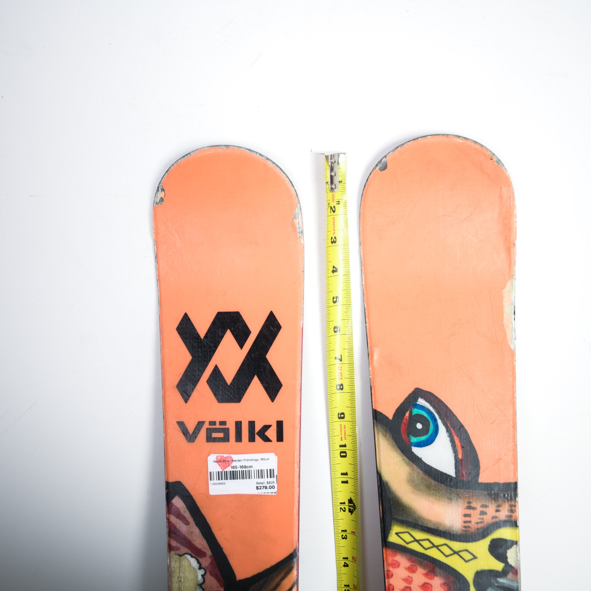 Völkl Revolt 95 w/ Warden 11 bindings, 165cm – Pando Refitters