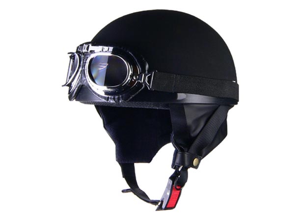 CROSS CR-750 ゴーグル付きヴィンテージヘルメット | LEAD