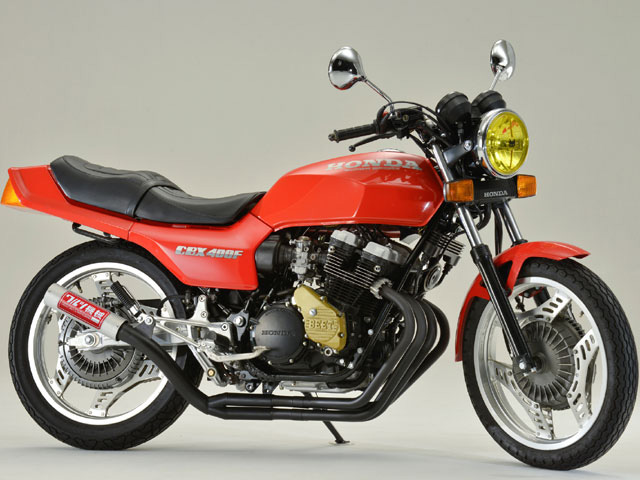 CBX400F ワルツ機械曲げマフラー ブラック / パステルロード
