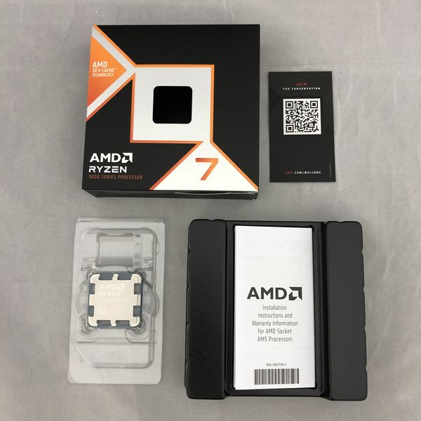 AMD 〔中古〕Ryzen 7 9800X3D BOX(中古保証1ヶ月間) | パソコン工房