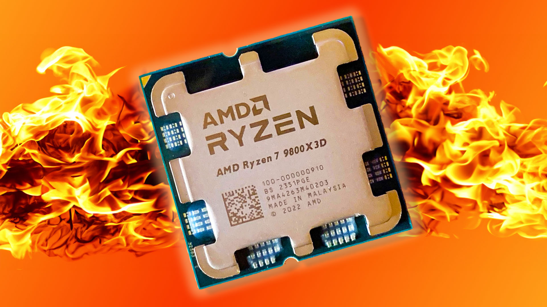 This AMD Ryzen 7 9800X3D benchmark leak beats the 7800X3D gaming