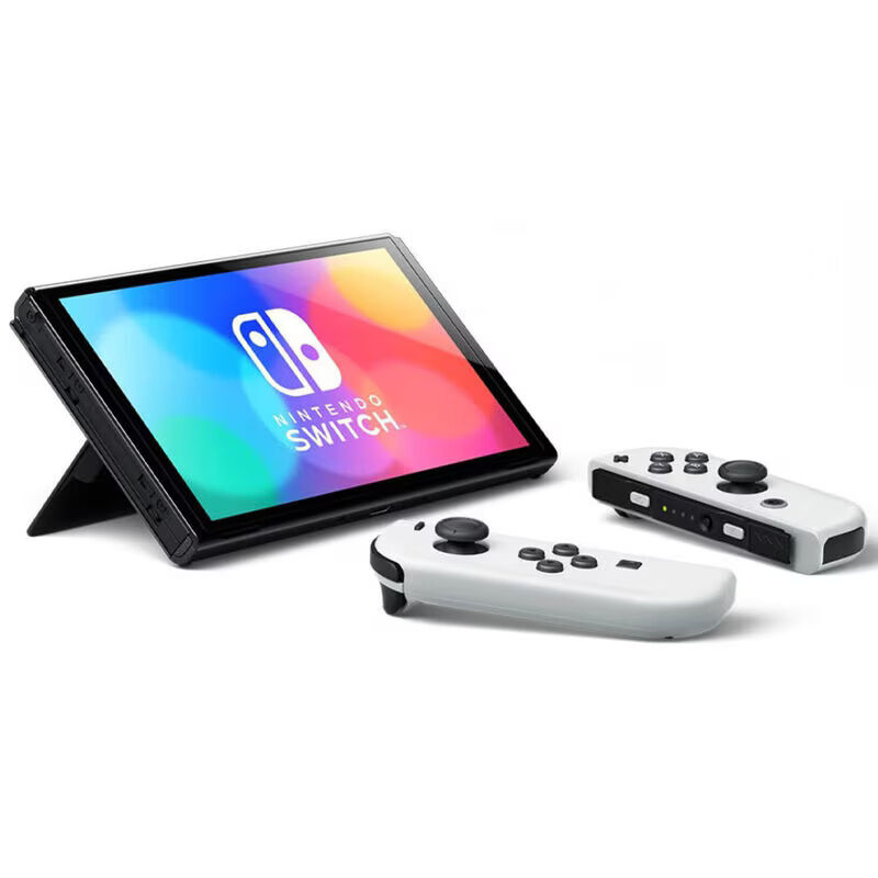 Nintendo Switch (OLED model) w/ White Joy-Con | P.C. Richard & Son
