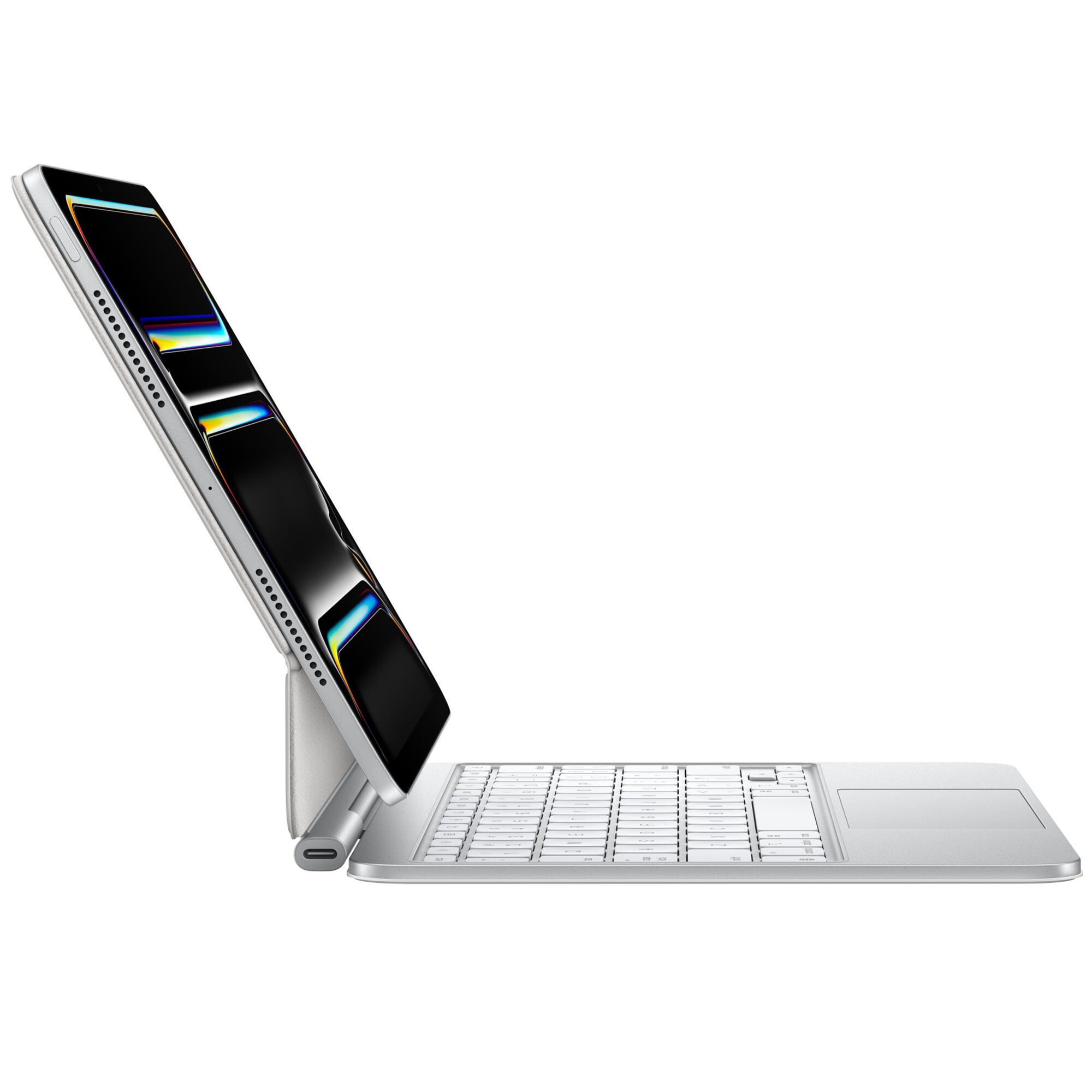 Apple - Magic Keyboard for iPad Pro 11-inch (M4) - White | P.C.