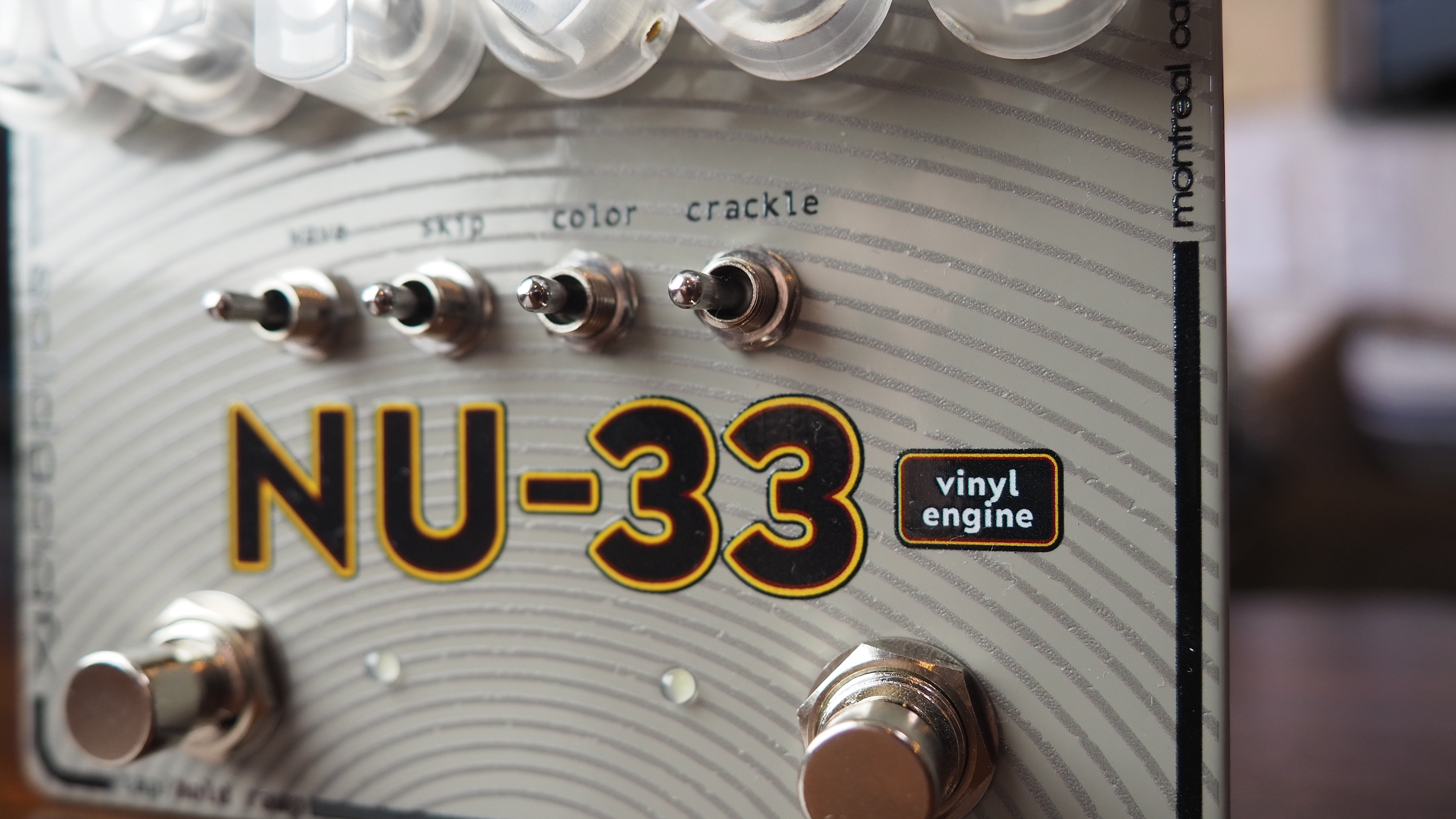 SolidGoldFX NU-33 Vinyl Engine - Pedal of the Day