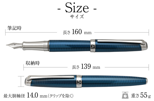 CARAN D'ACHE カランダッシュ 万年筆 レマン コレクション グラン