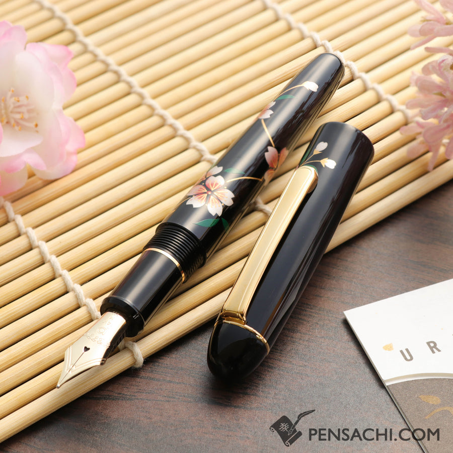Platinum #3776 Kaga Hira Maki-e Fountain Pen - Sakura | PenSachi
