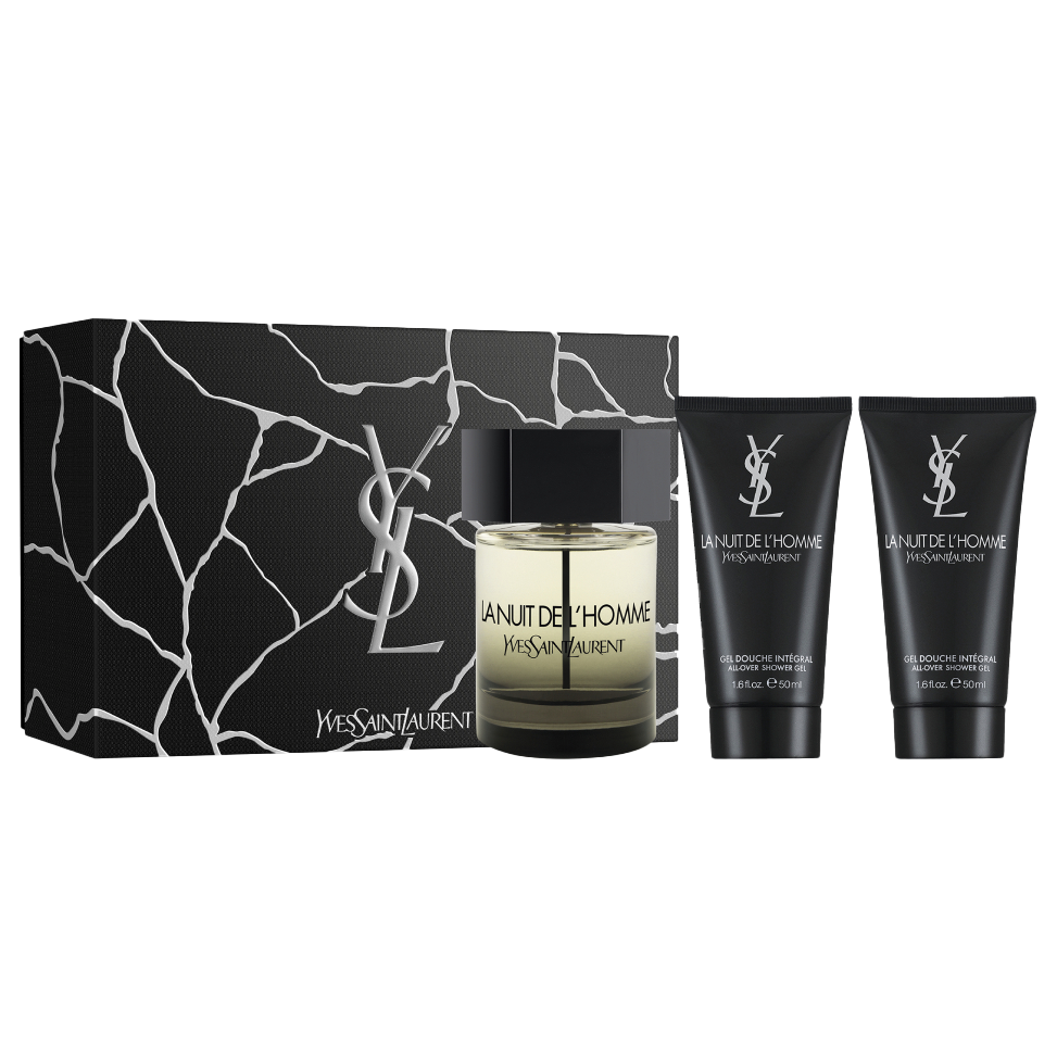La Nuit De L'Homme by YSL 100ml 3 Piece Gift Set — Perfume NZ