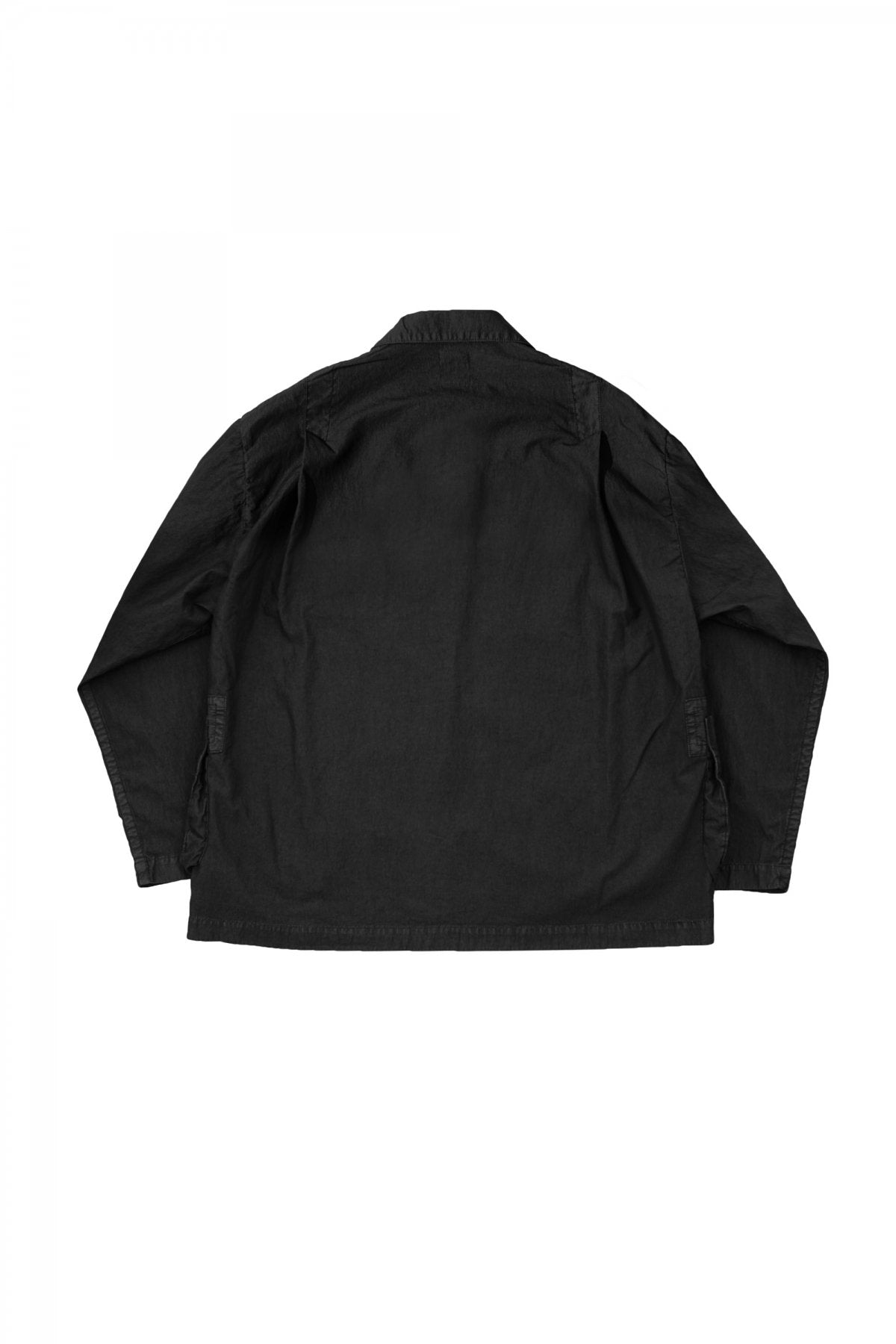 Porter Classic - POPLIN MIL-SHIRT JACKET - BLACK – PHAETON