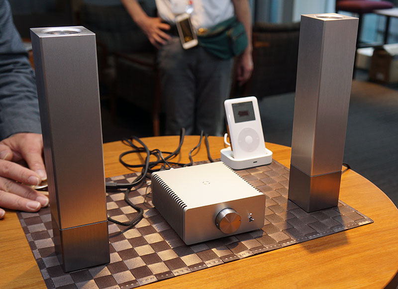 卵型でも円筒形でもない” コンパクトなタイムドメインオーディオ「i