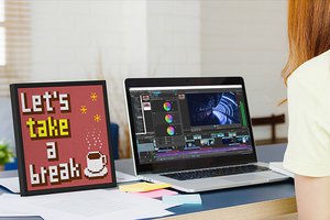 Divoom、64×64ドットにサイズアップしたピクセルアートフレーム「PIXOO