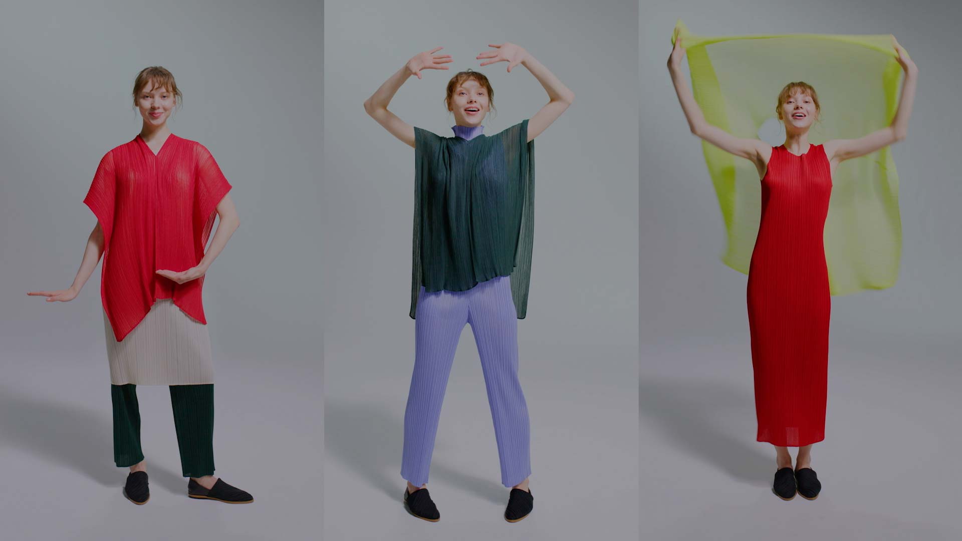 PLEATS PLEASE ISSEY MIYAKE NEW COLORFUL MADAME-T｜WORKS｜P.I.C.S.