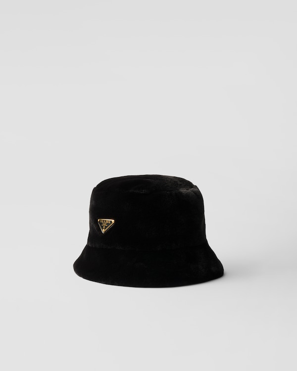 ブラック Re-nylon バケットハット | PRADA