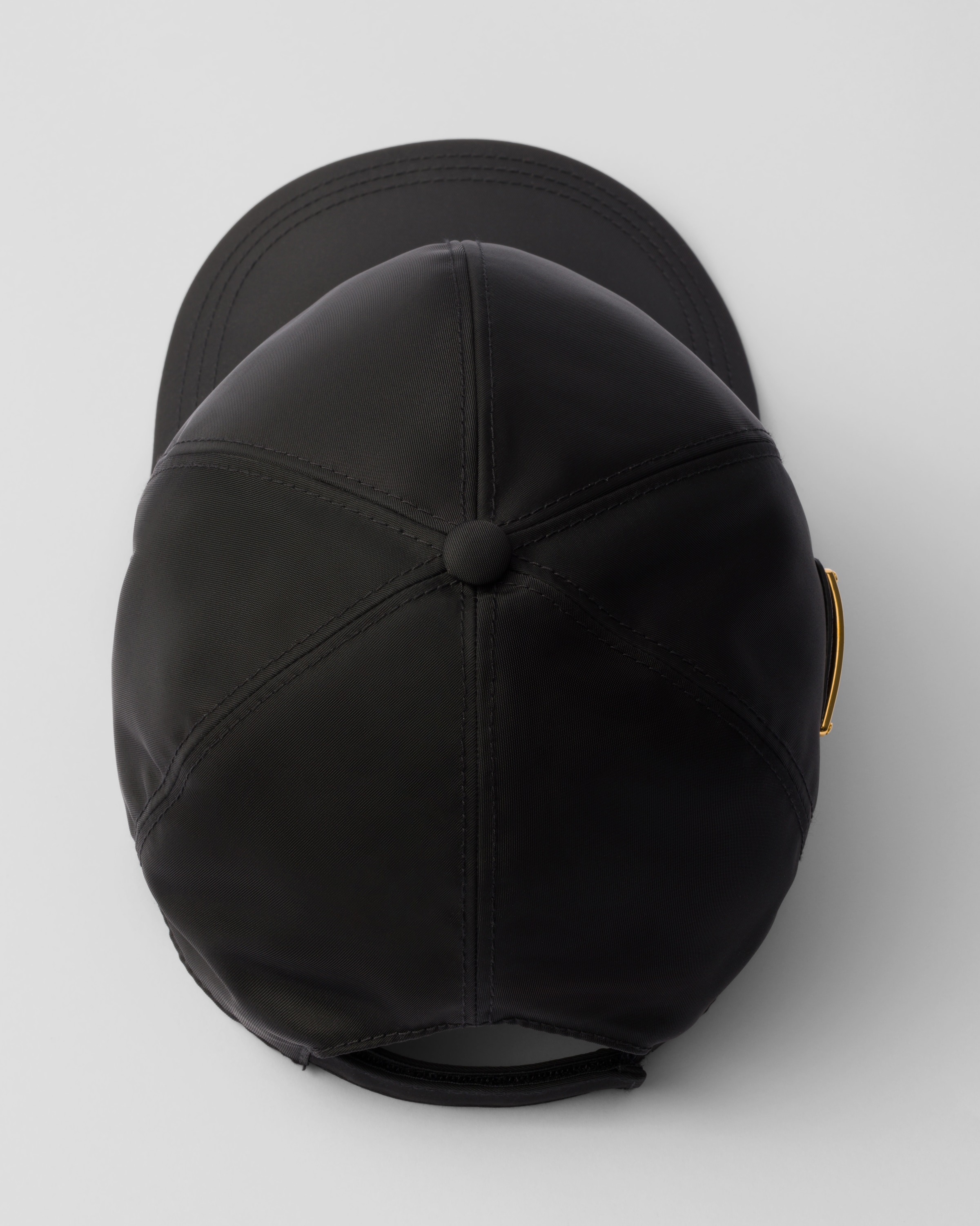 ブラック Re-nylon ベースボールキャップ | PRADA
