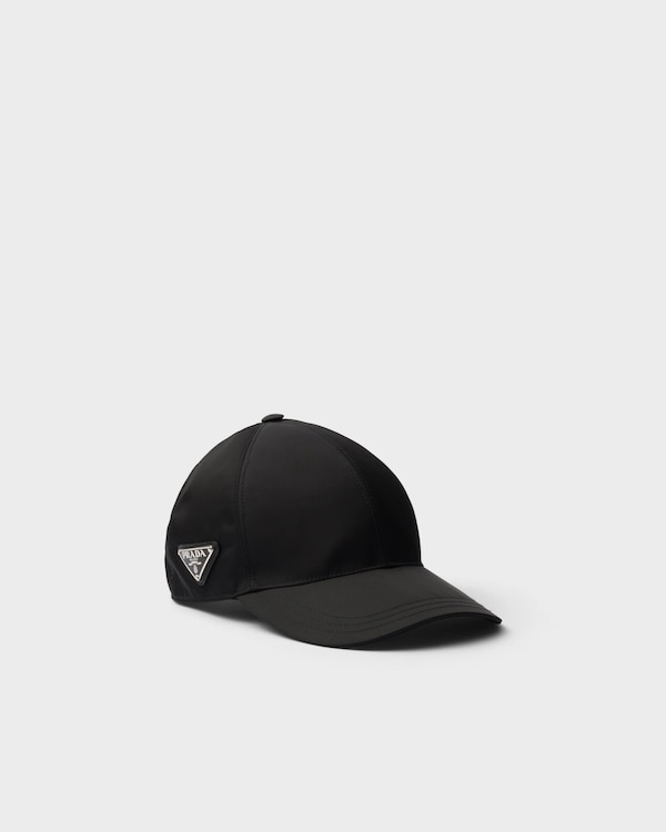 Black Re-nylon Newsboy Cap | PRADA