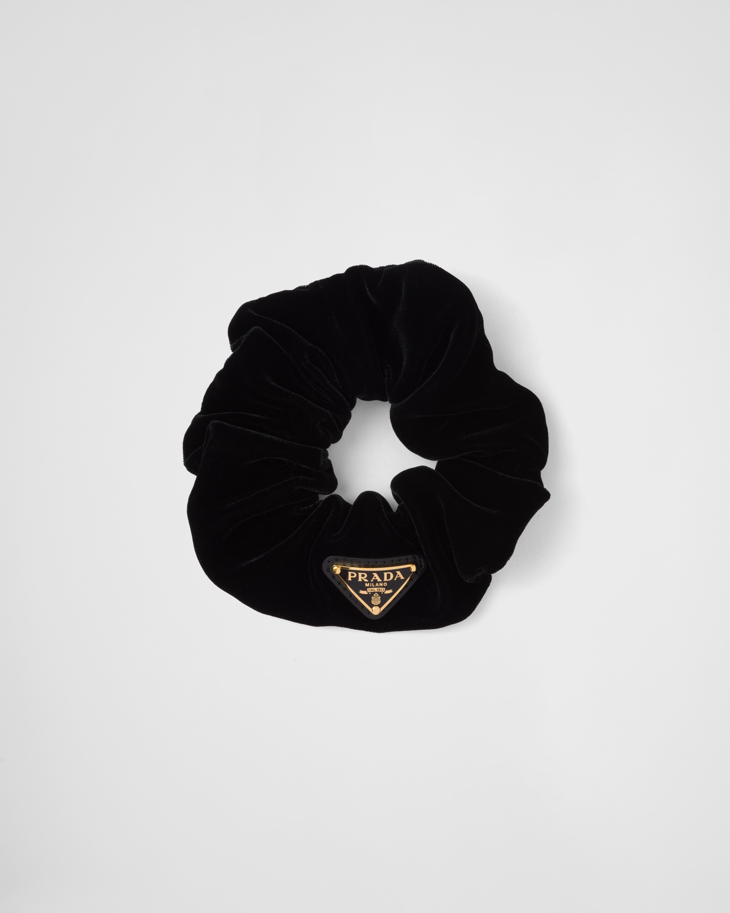 ブラック ベルベット シュシュ | PRADA
