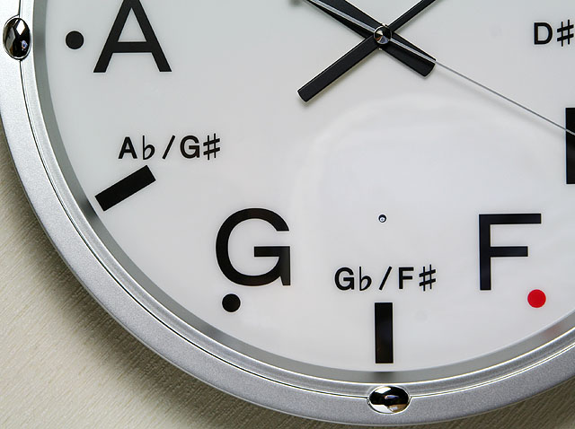 絶版品】音階時報時計 グランソルフェB1 【モダン・スクール】 音楽