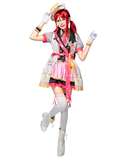 Aqours 桜内梨子 トレイン編 コスプレ衣装 ラブライブ！サンシャイン