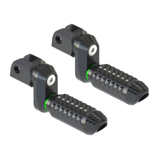 Foot pegs COMFORT for Kawasaki ZX-6 R Ninja (03-04) ZX636B 🏍️
