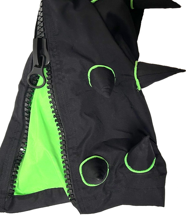 SPACE TRIBE - メンズ パンツ Spikey Pants （UV Lime） - PSYCHEDELIC