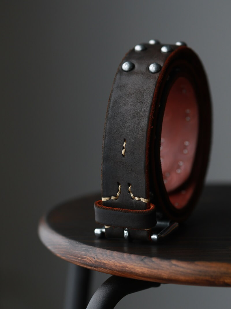 Vintage Works ヴィンテージワークス Leather belt 5Hole Made in USA