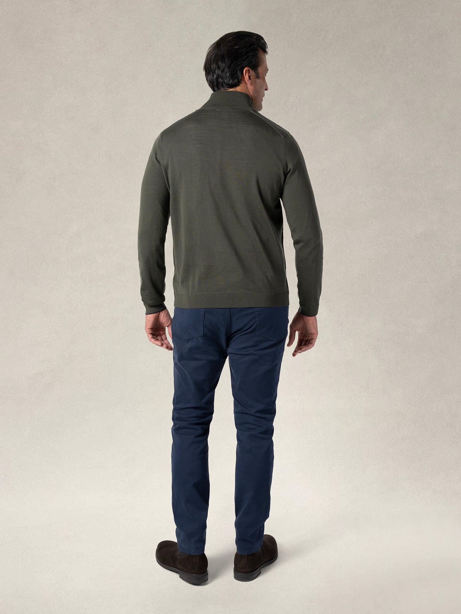 Eastwood Quarter Zip Sweater - Robert Talbott