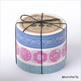 手作り・装飾／マスキングテープ：コフレ・ドュ・クチュリエ（Coffret