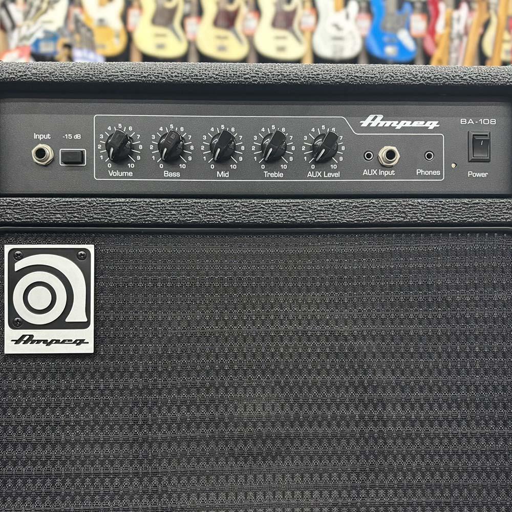 Ampeg BA-108 v2 ベース用アンプ　通電確認済み　電源コード有り Amazon | AMPEG ベースアンプコンボ BA-108 V2 | ベースコンボアンプ