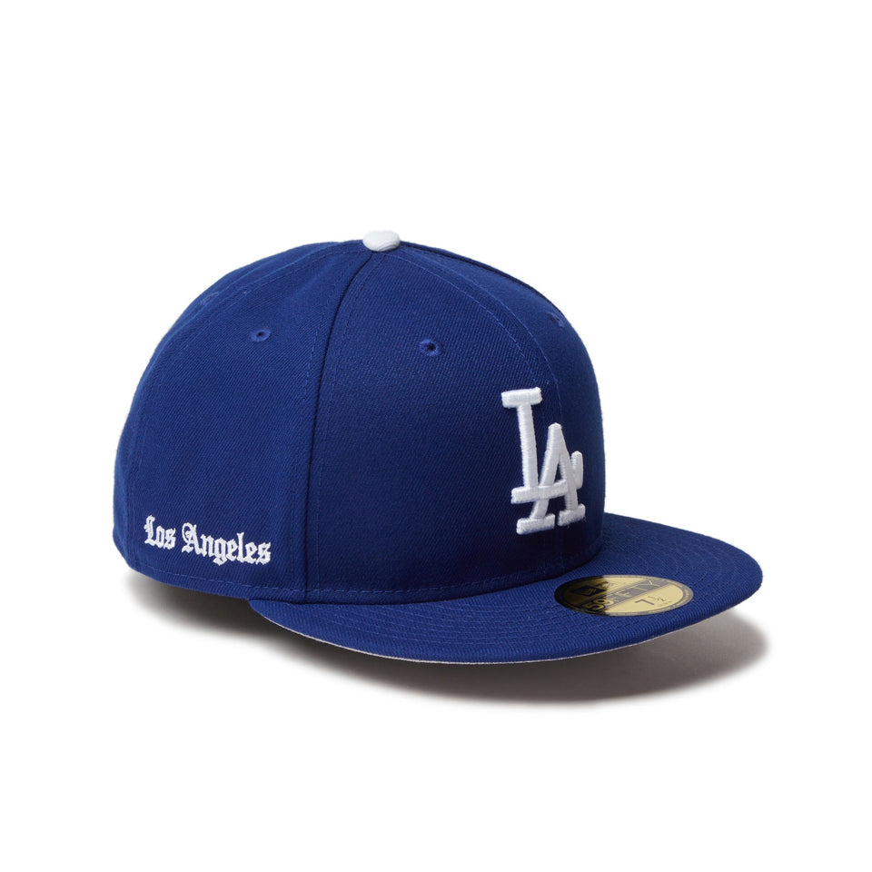 NEW ERA 59FIFTY MLB Old English ロサンゼルス・ドジャース ダーク