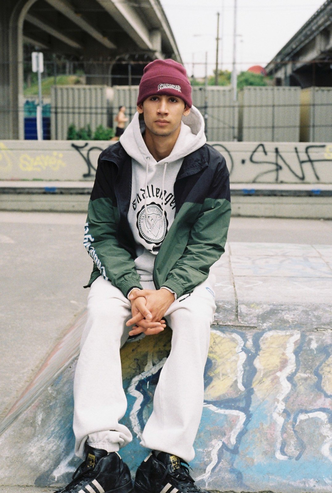 CHALLENGER CRASH LOGO KNIT CAP CLG-AC 025-055 公式通販