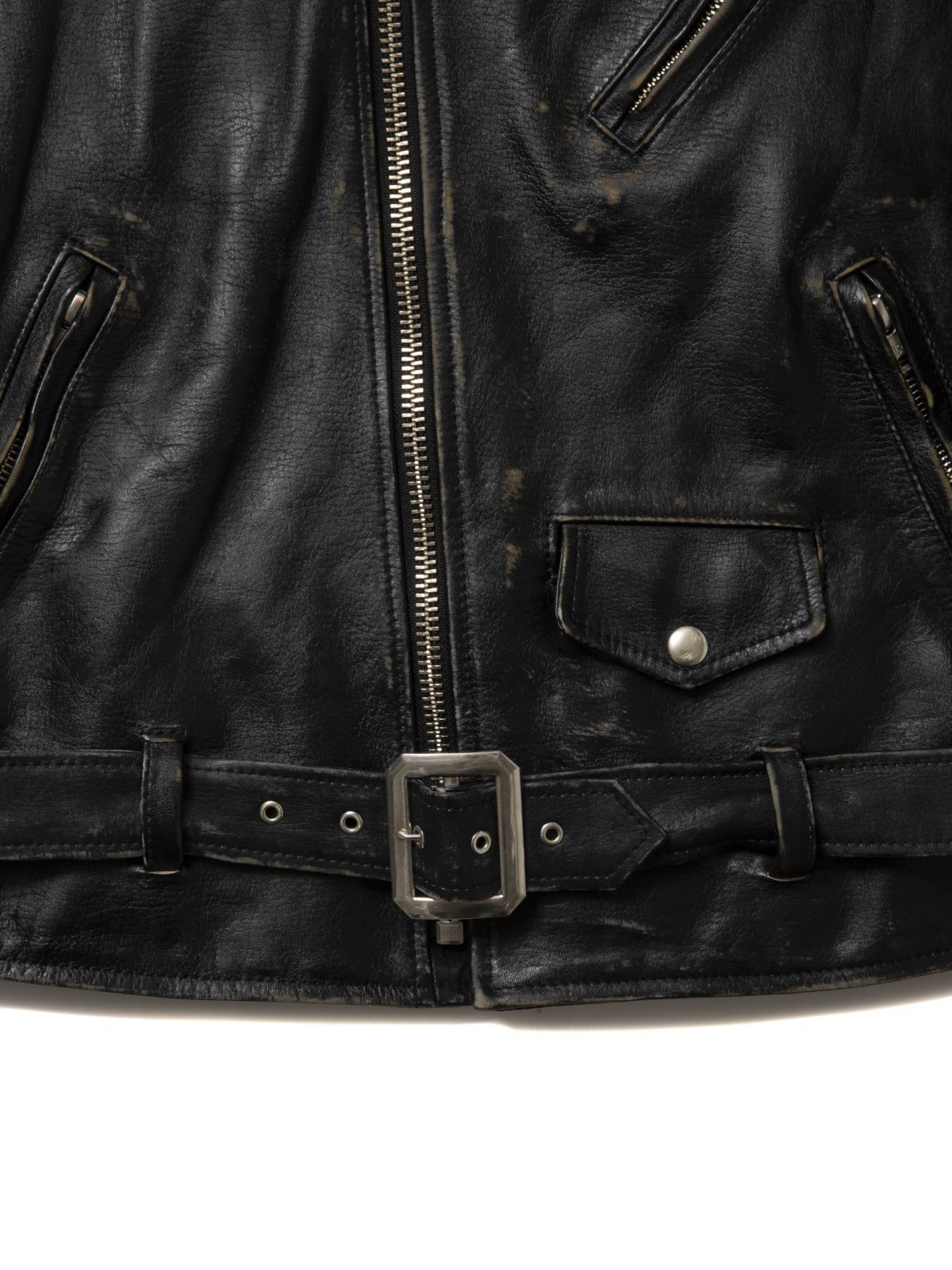 ANTIDOTE BUYERS CLUB Leather Double Riders Jacket ABCAW25JKT01