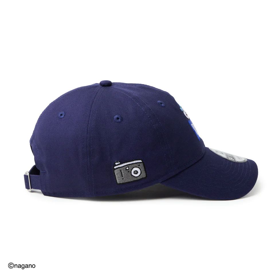 NEW ERA 9TWENTY ちいかわ / ボックスロゴ ハチワレ ライトネイビー