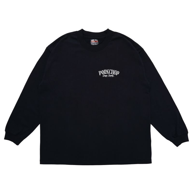 PORKCHOP GARAGE SUPPLY PORK BACK L/S TEE (BLACK) P0255 公式通販