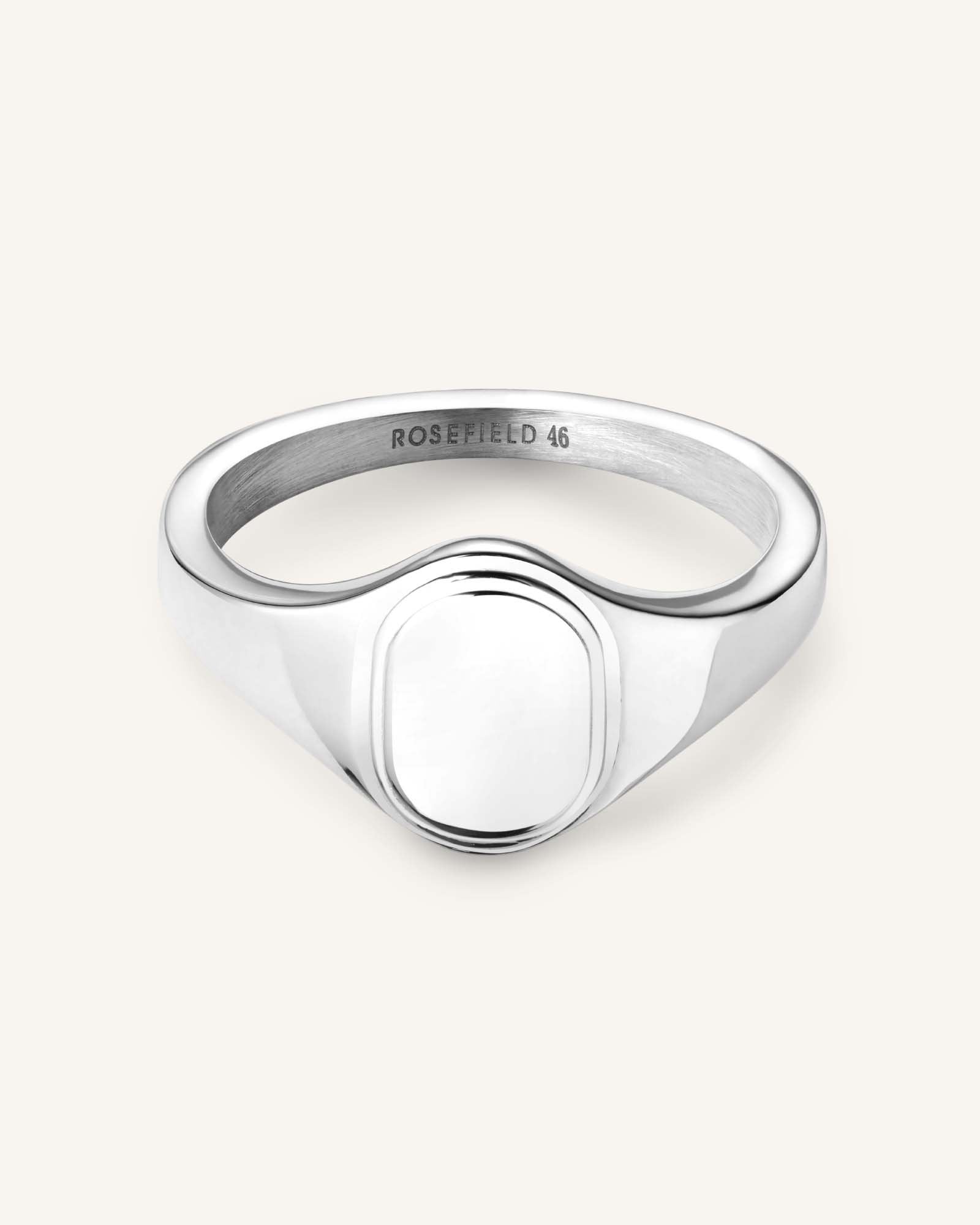Oval Pinky Ring | Rosefield Official