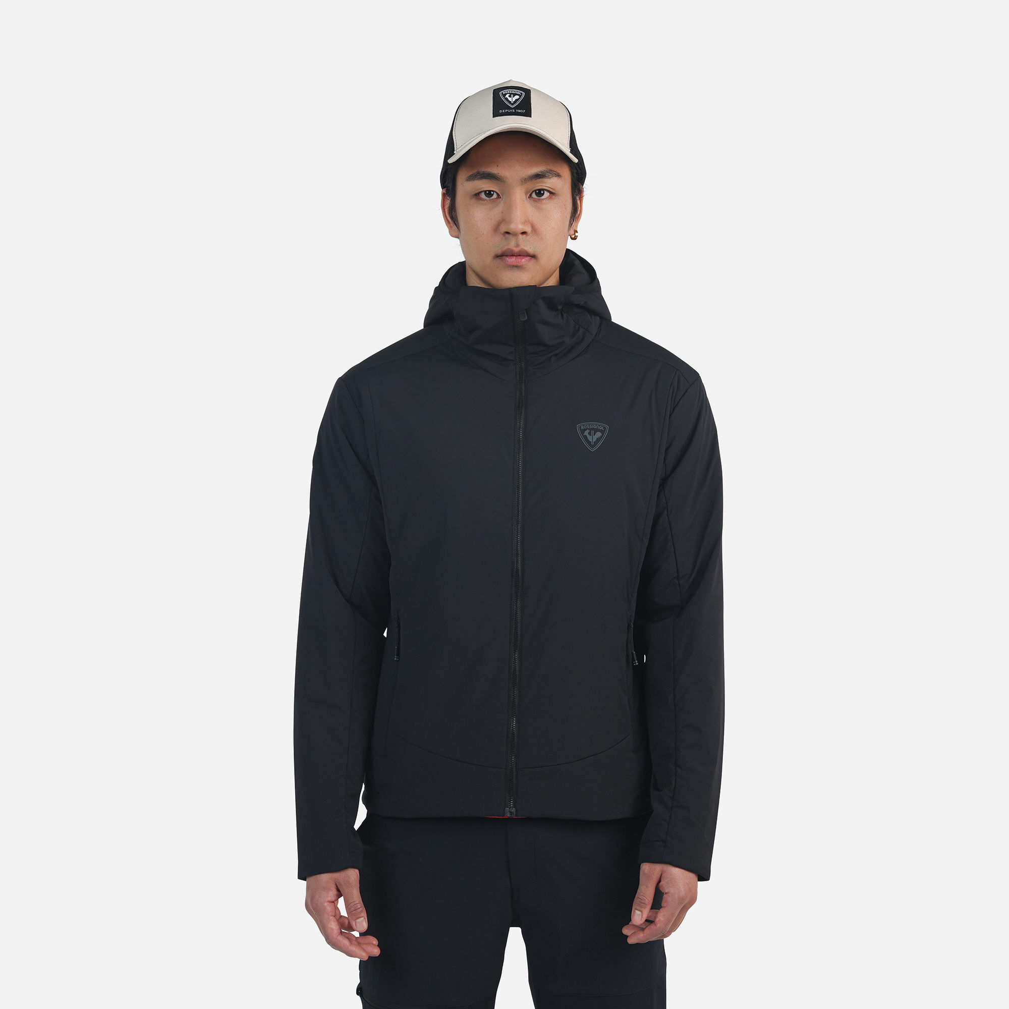 Men's Opside Light Insulated Hoodie Jacket | Black | Rossignol