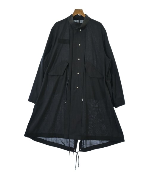 sacai（サカイ）コート 黒 サイズ:3(L位) メンズ/2200647906019