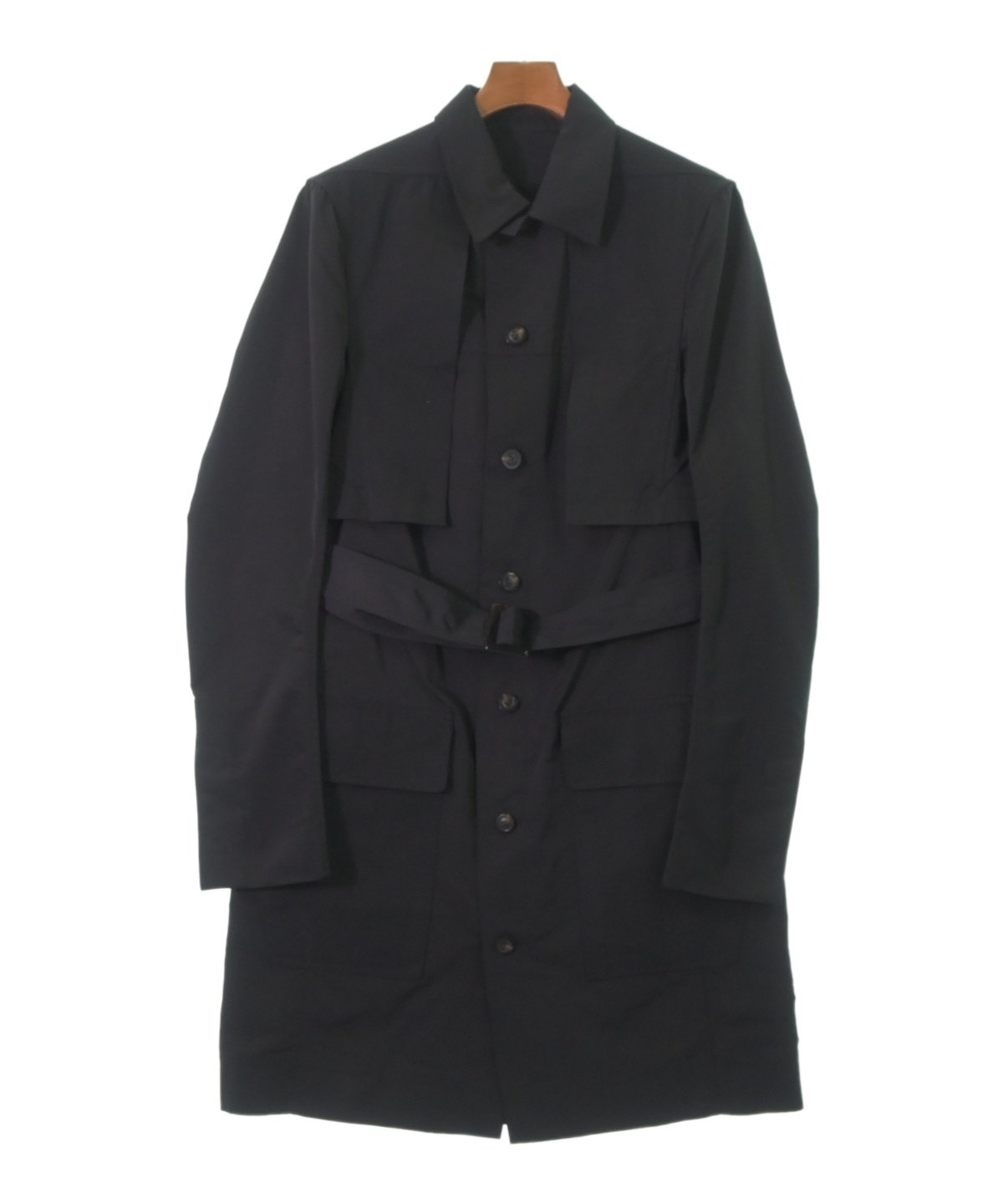 Rick Owens（リックオウエンス）トレンチコート 黒 サイズ:50(XL位