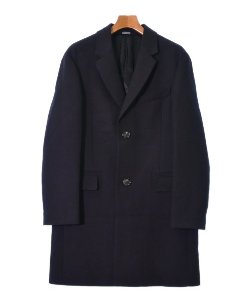 LANVIN（ランバン）チェスターコート 黒 サイズ:44(S位) メンズ