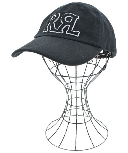 RRL（ダブルアールエル）キャップ 黒 サイズ:- メンズ/2200619420062
