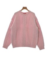 Supreme（シュプリーム）ニット・セーター ピンク サイズ:S メンズ